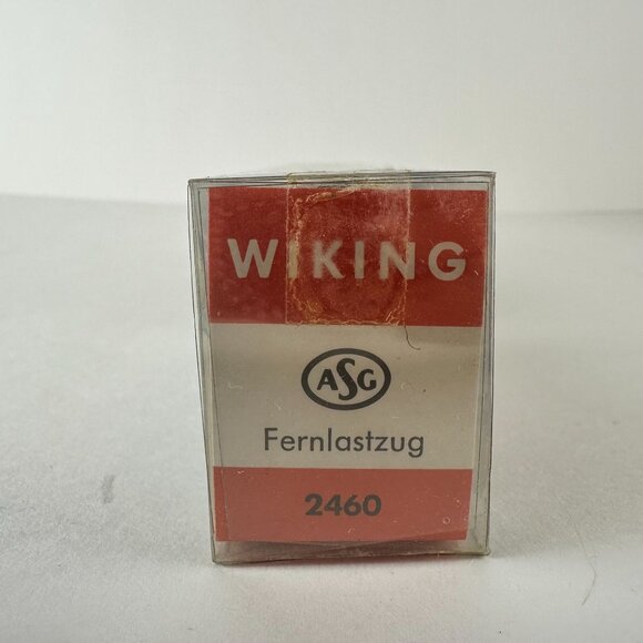Wiking ASG Fernlastzug 2460 Scale Model Truck In Original Box - Picture 4 of 5